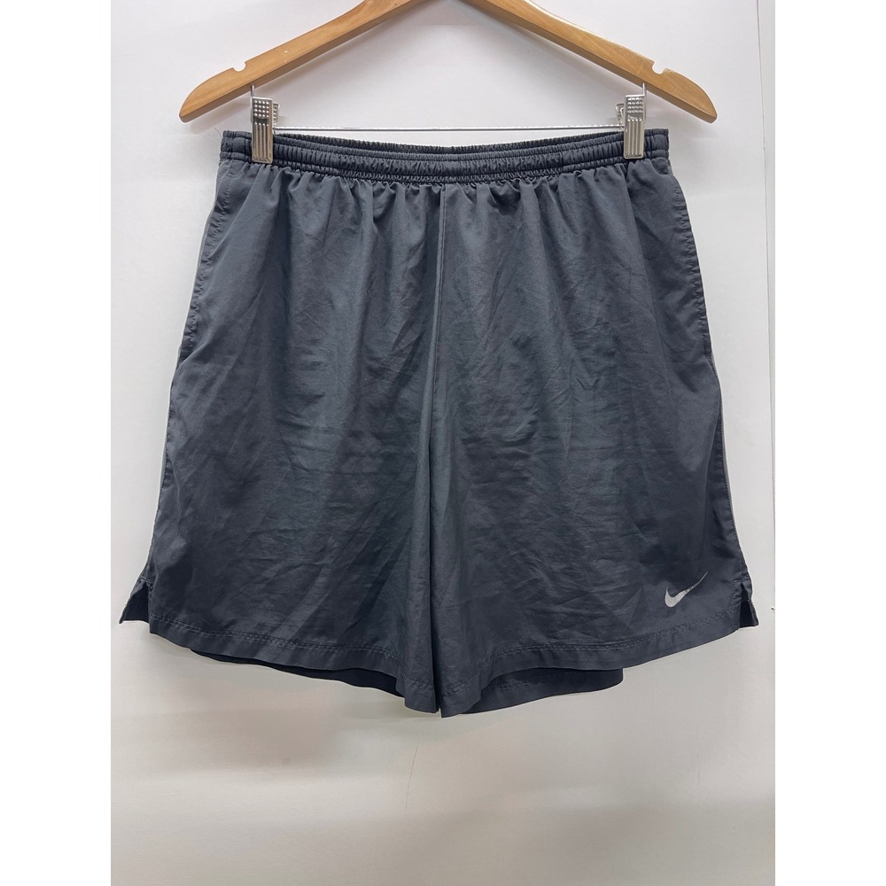 Nike Dri-FIT Mens‎ XL Black Athletic Running Gym Shorts 0657004